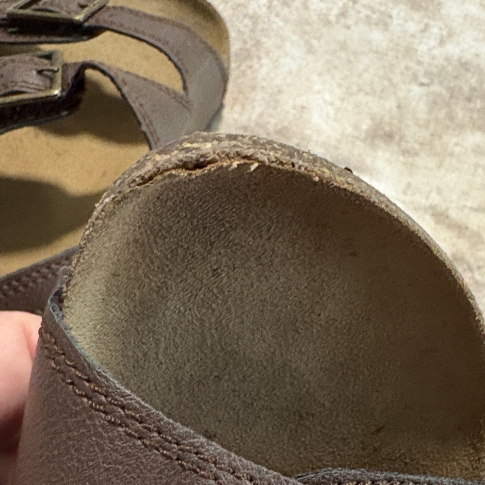 OshKosh B'gosh Brown Kids Sandals with Buckles - Picture 5 of 5